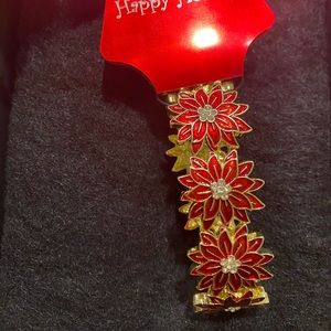 Red Golden Bracelet Holiday Gift